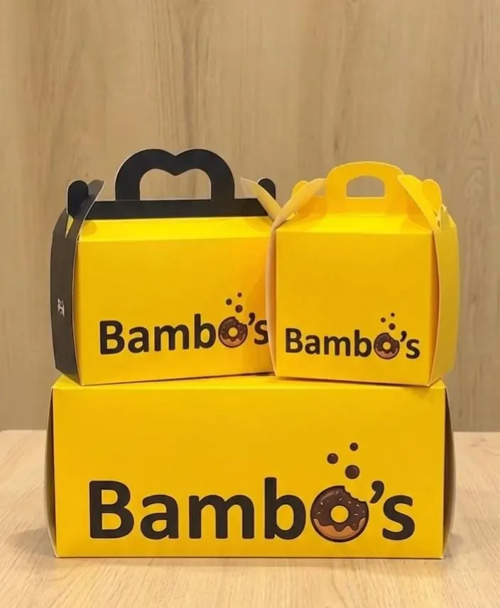 The Bambo's takeaway boxes